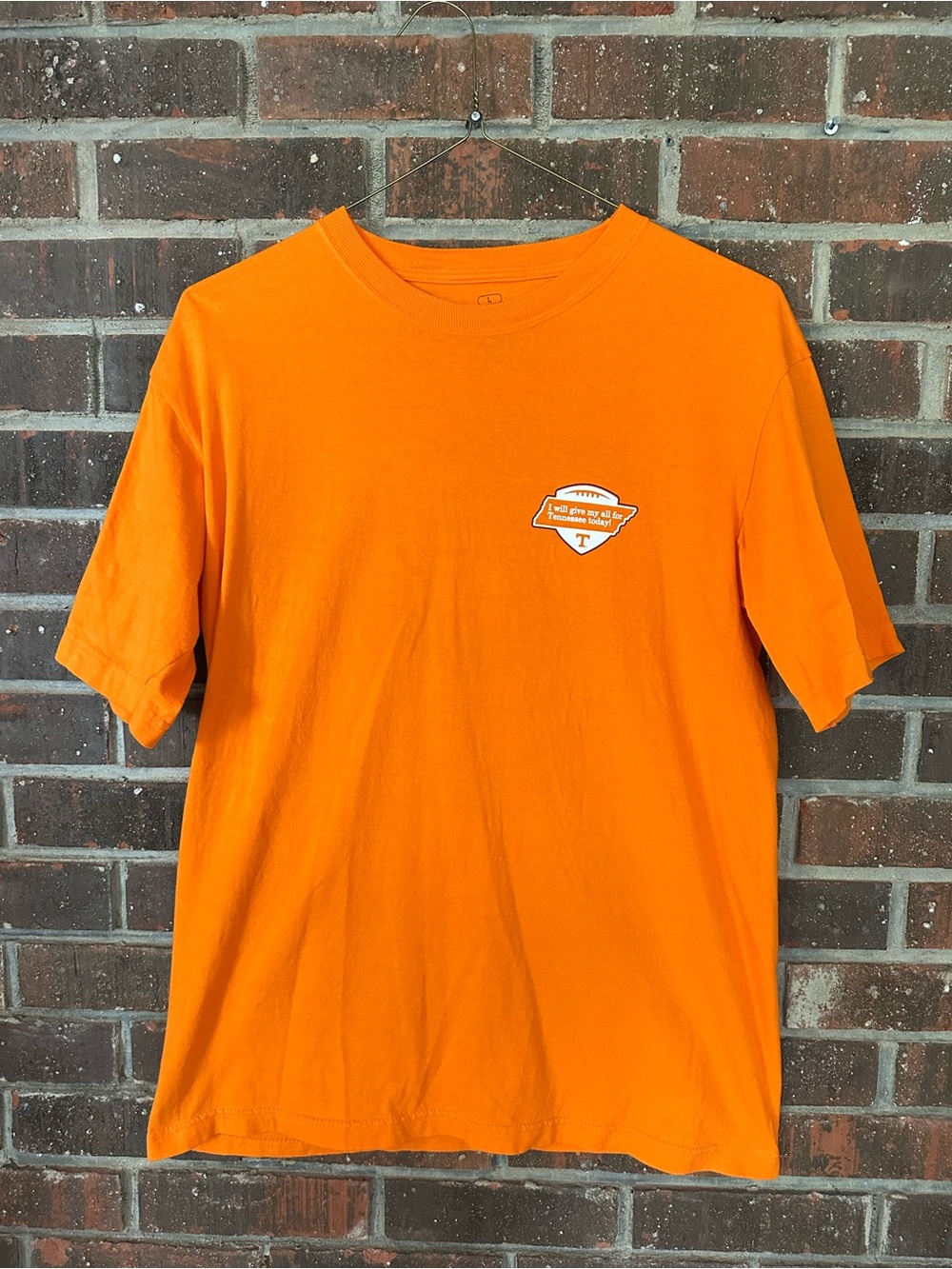 Orange Short Sleeve Pro Edge 2011 Tennessee Volunteers Football Tee